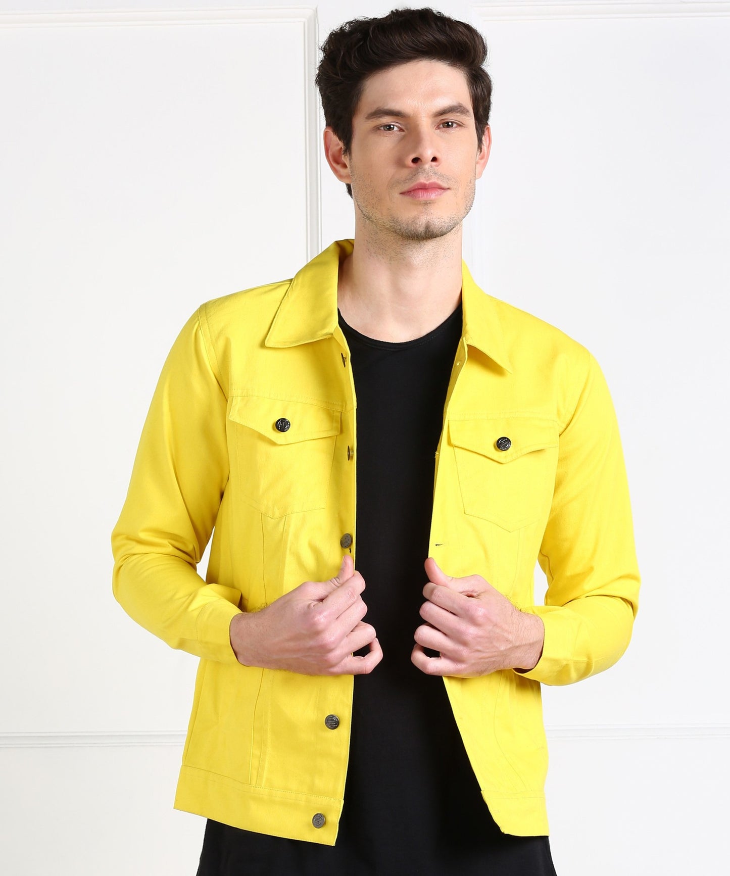 Vibrant Neon Yellow Jacket – Bold Style with Modern Edge