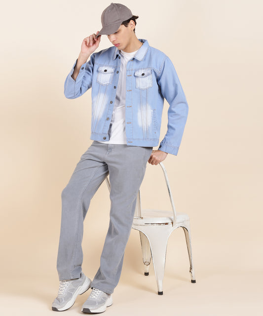Light Blue Denim Jacket for Timeless Casual Style