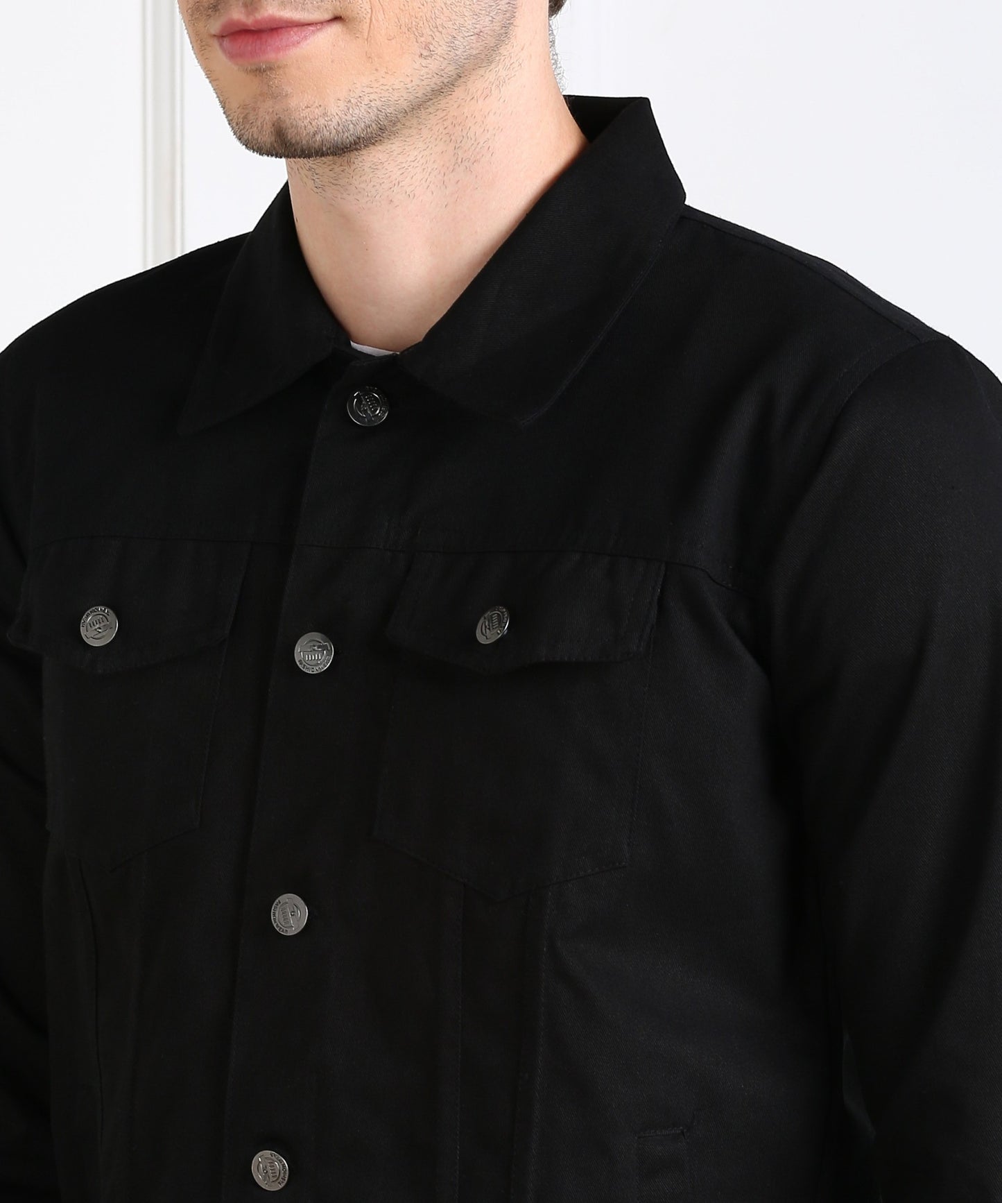 Timeless Black Men’s Casual Jacket – Effortless Style
