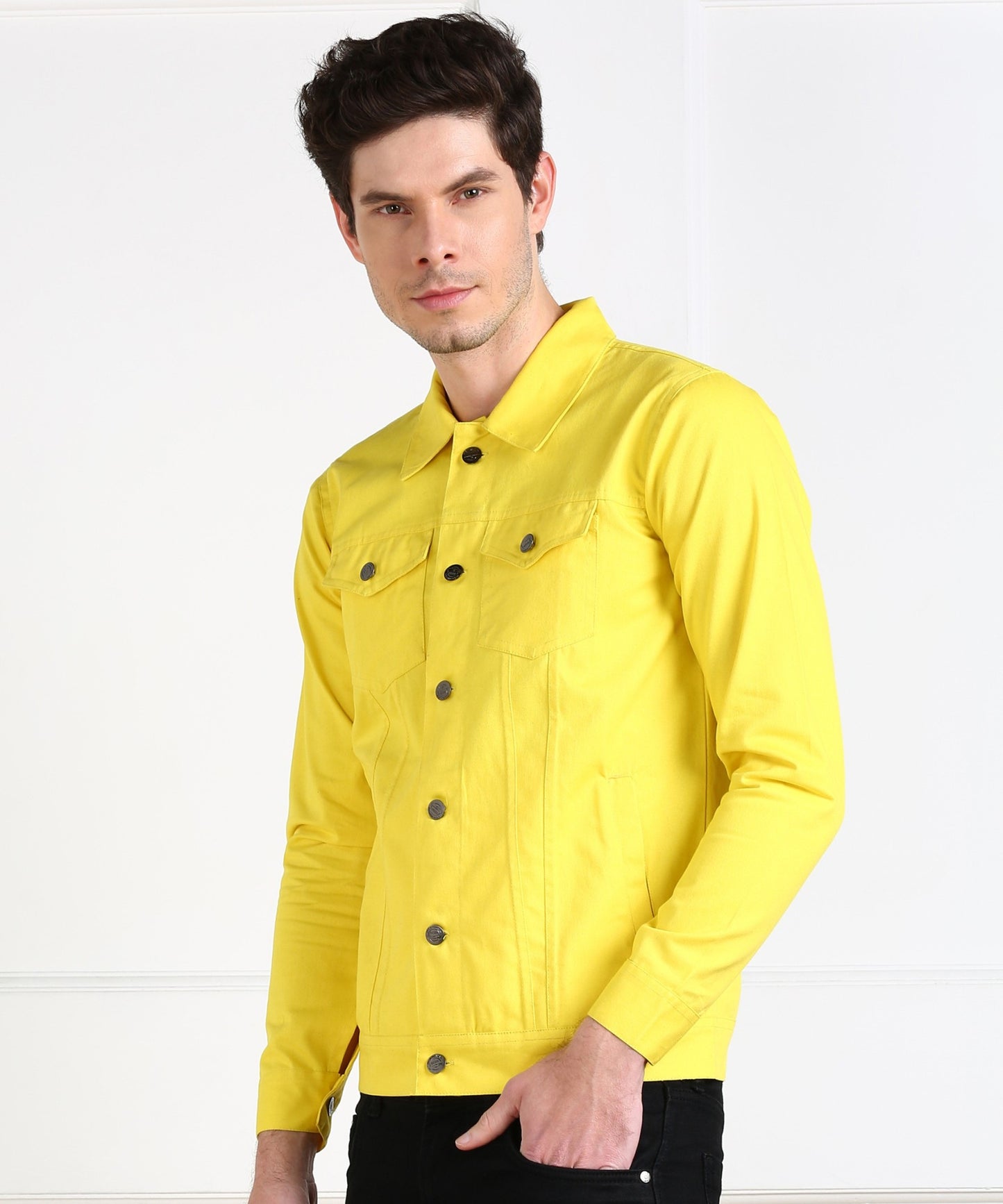 Vibrant Neon Yellow Jacket – Bold Style with Modern Edge