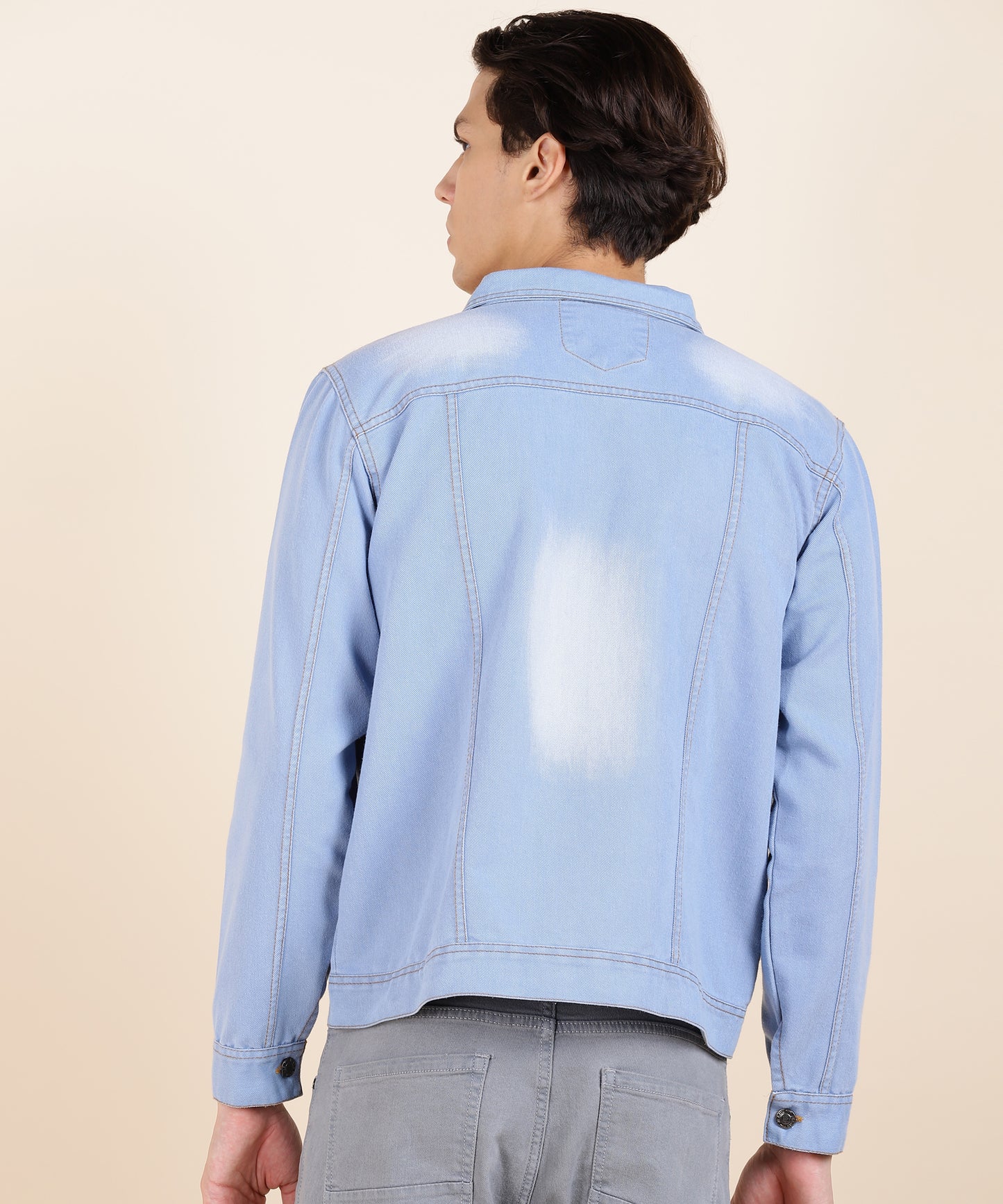 Light Blue Denim Jacket for Timeless Casual Style