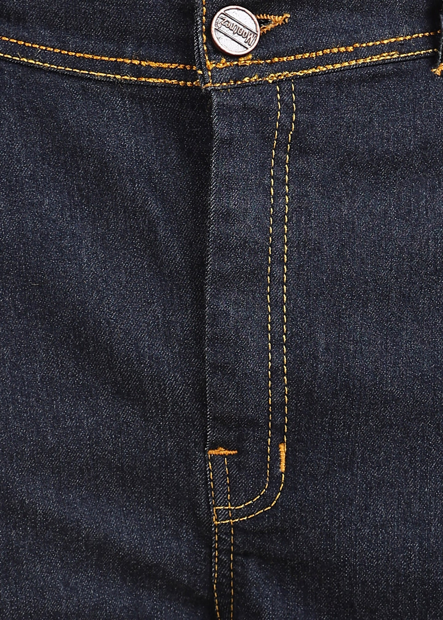 Men's Black Wide-Leg Denim Jeans