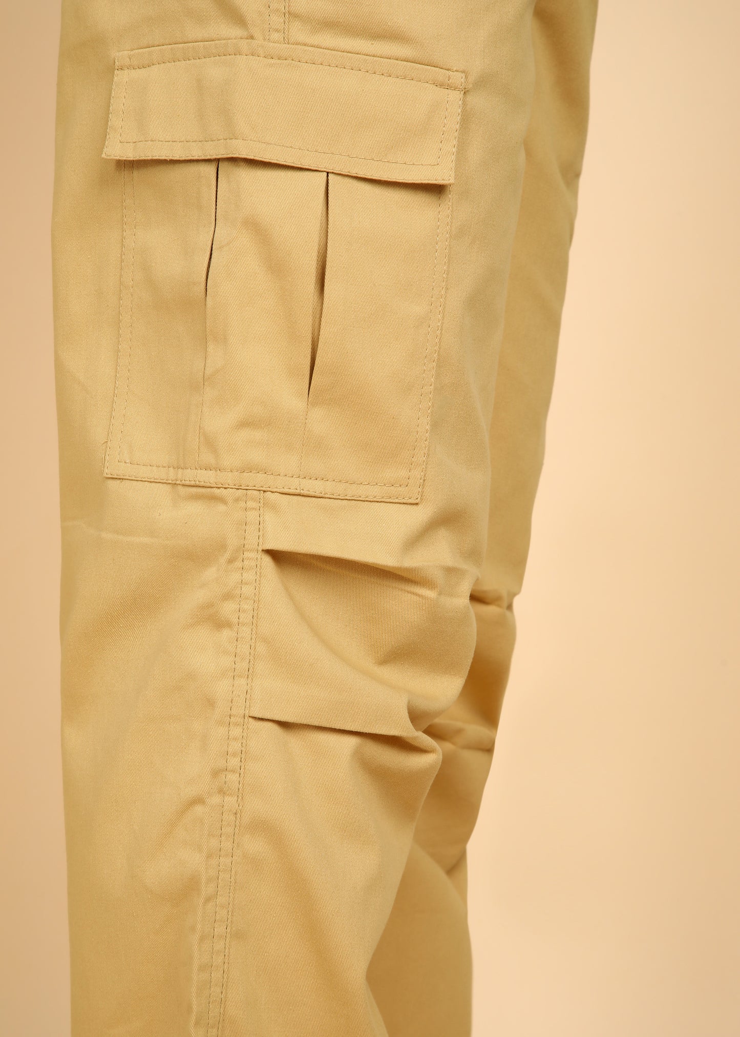 Men’s Classic Khaki Utility Cargo Pants – Comfort & Style Combined