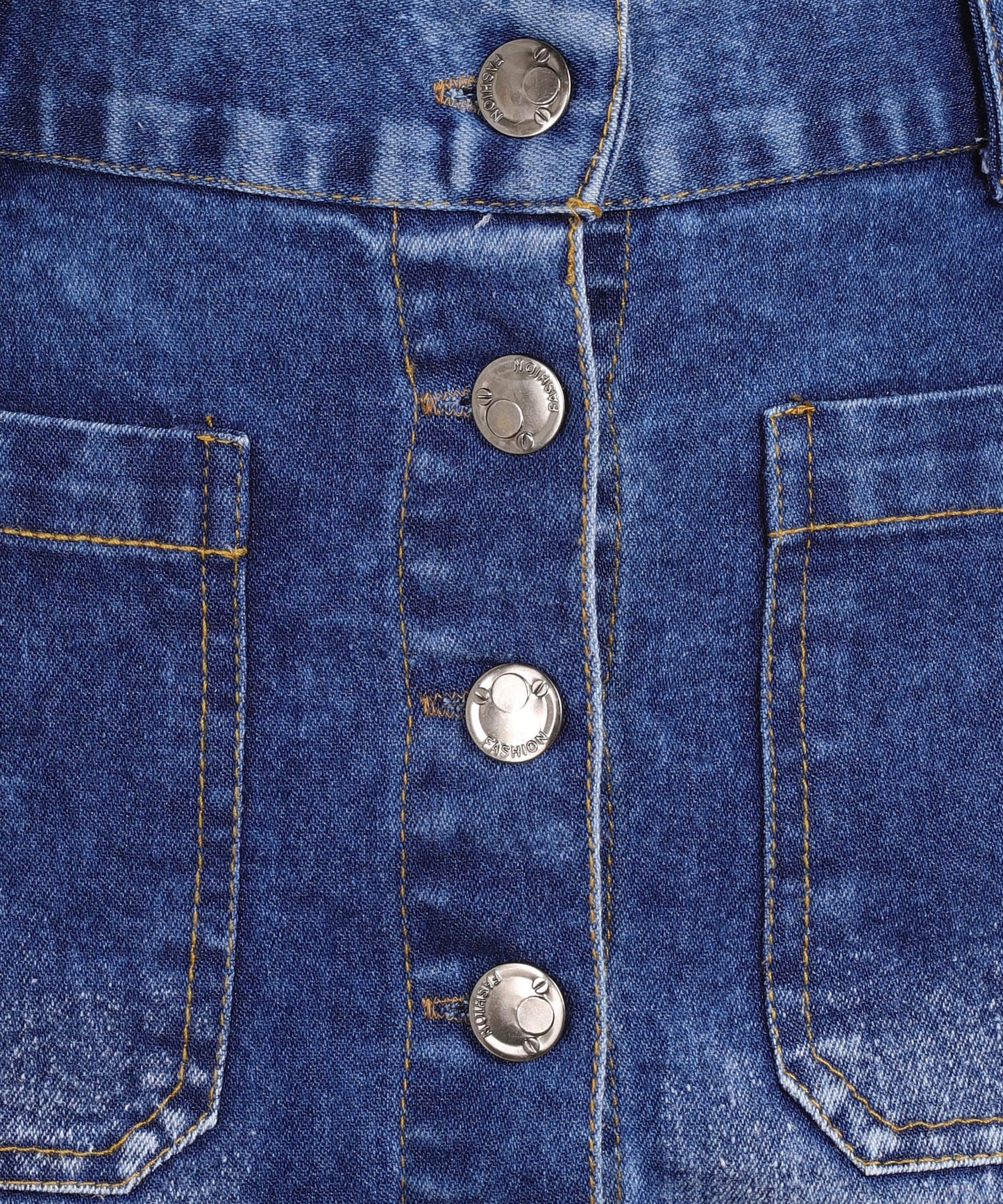 Timeless Blue Weshed Skirt: The Denim Charm