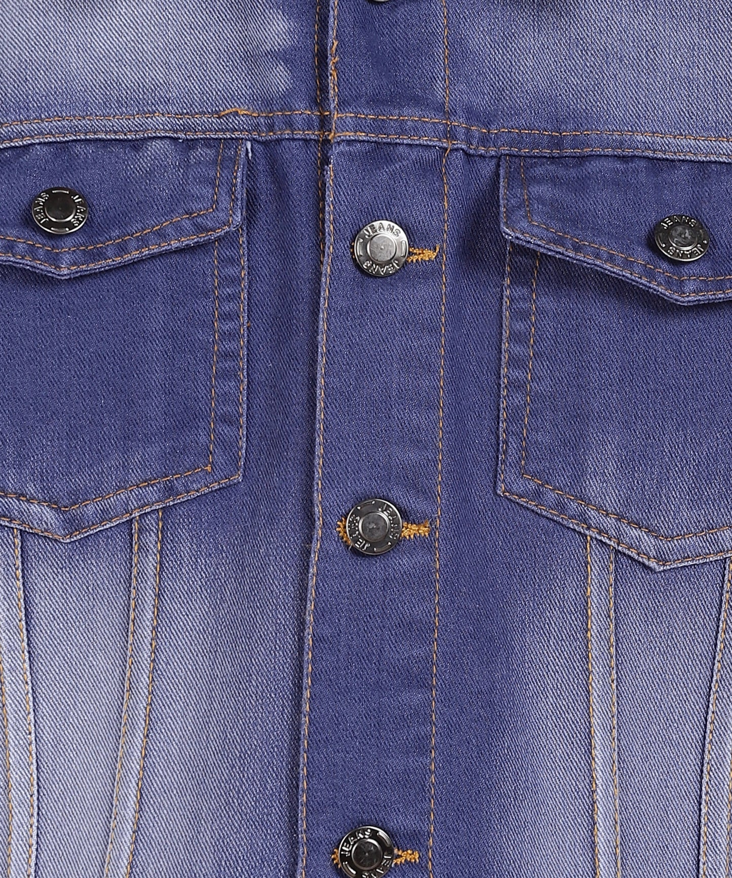 Timeless Dark Blue Washed Denim Jacket for Men