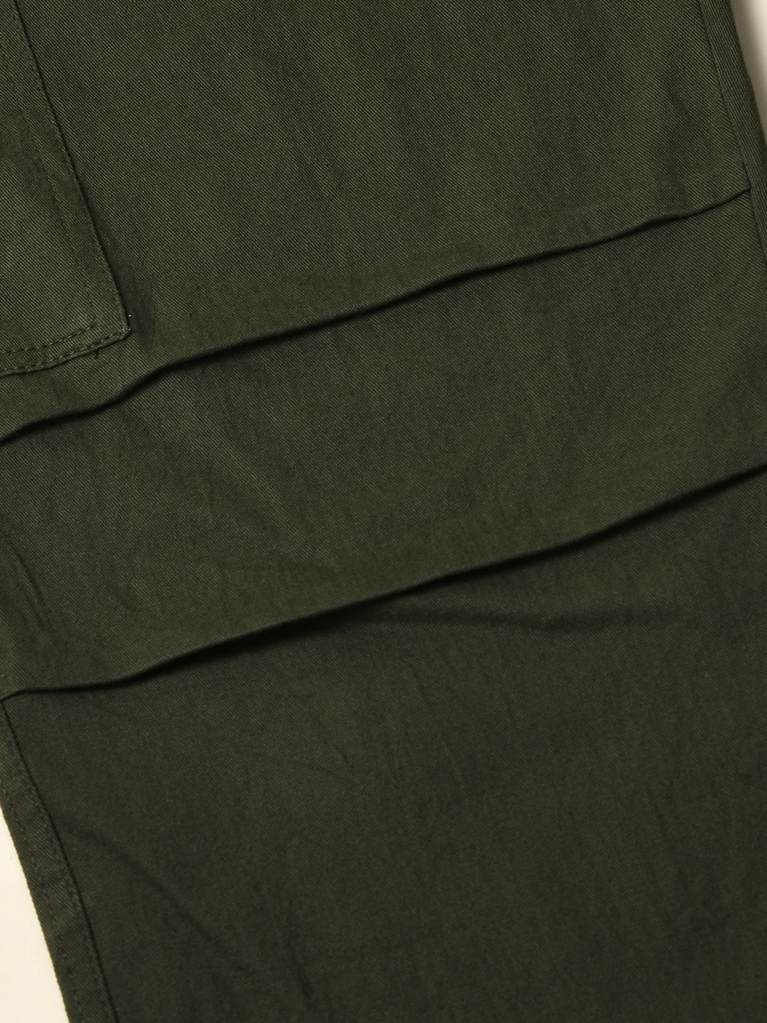 Men’s Outdoor Adventure Olive Green Cargo Trousers